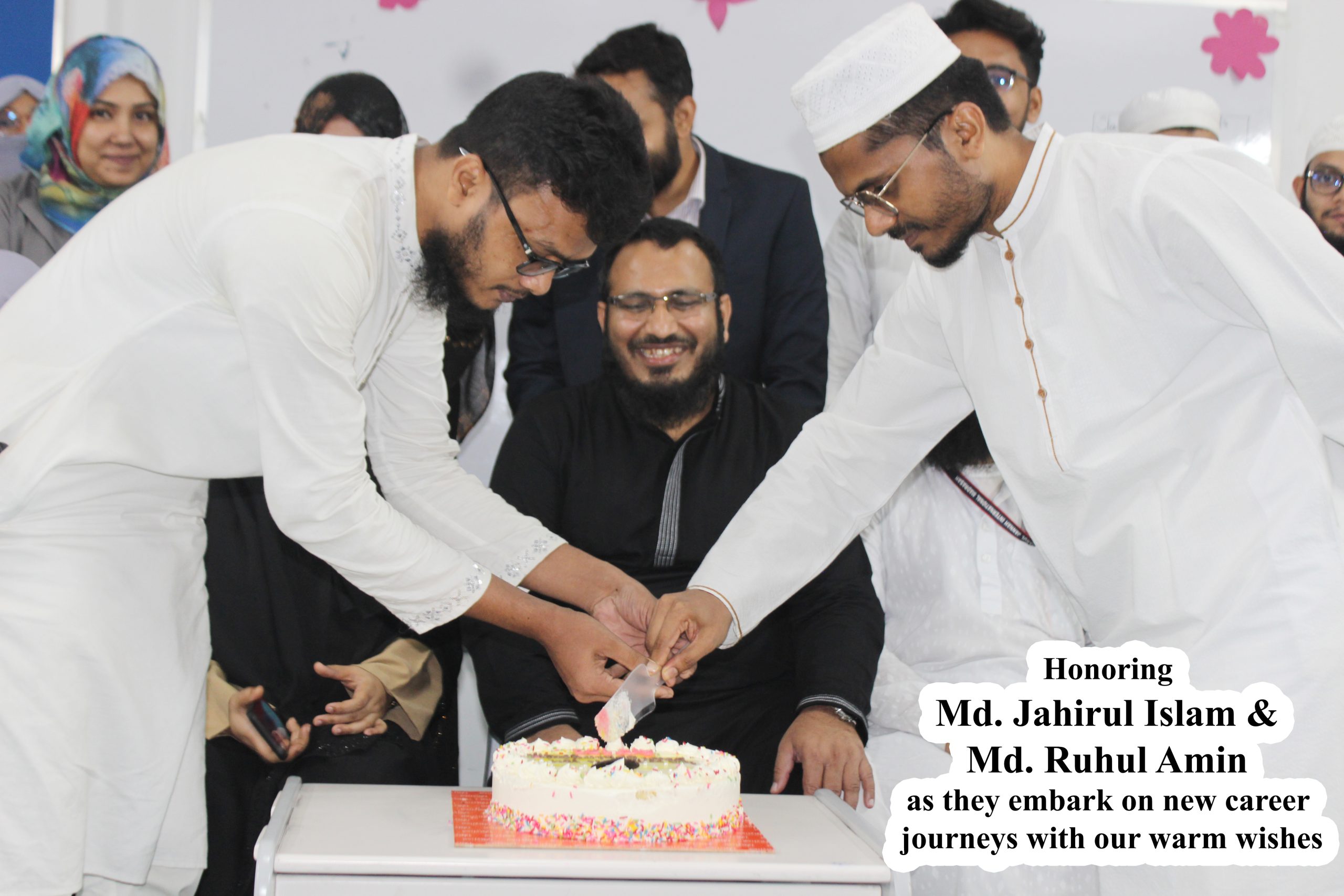 Honoring Md. Jahirul Islam & Md. Ruhul Amin as they embark on new career journeys with our warm wishes……