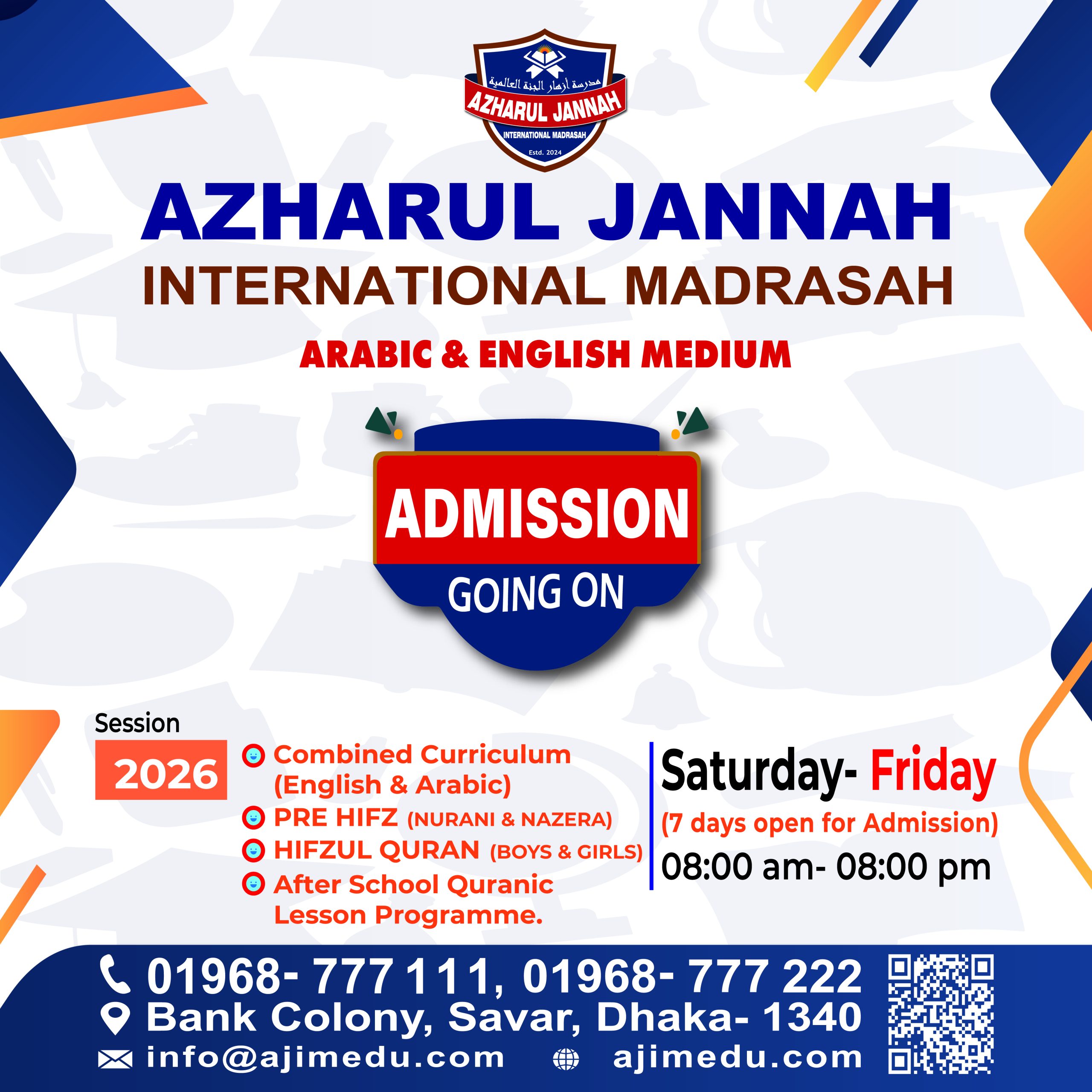 Give your child the right start with world-class education blended with Islamic values.